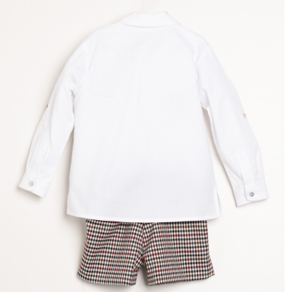 Walnut Short Set for Boys