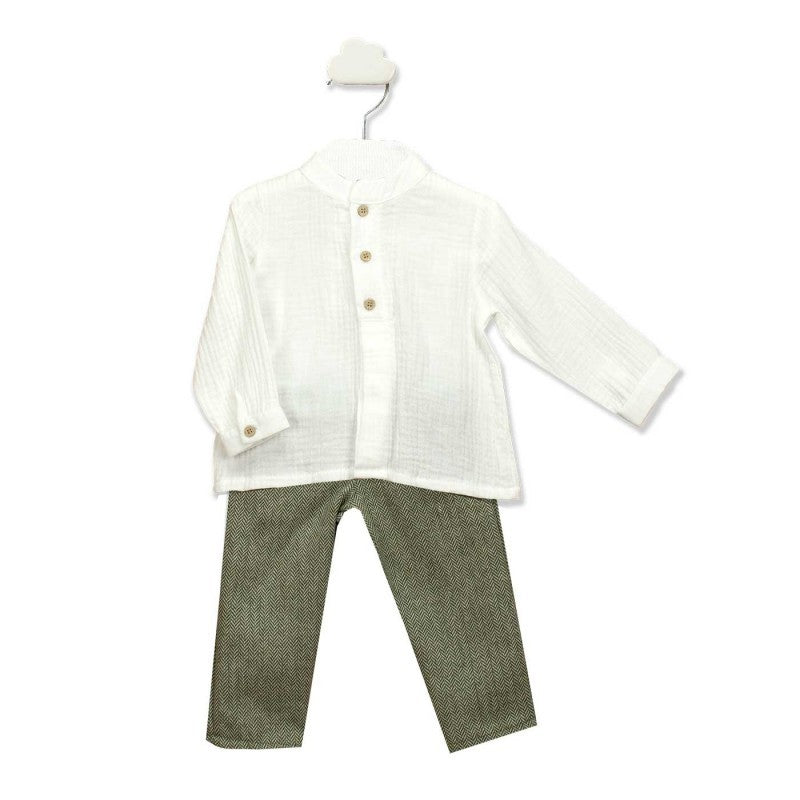 Bloom Green Outfit for Boys