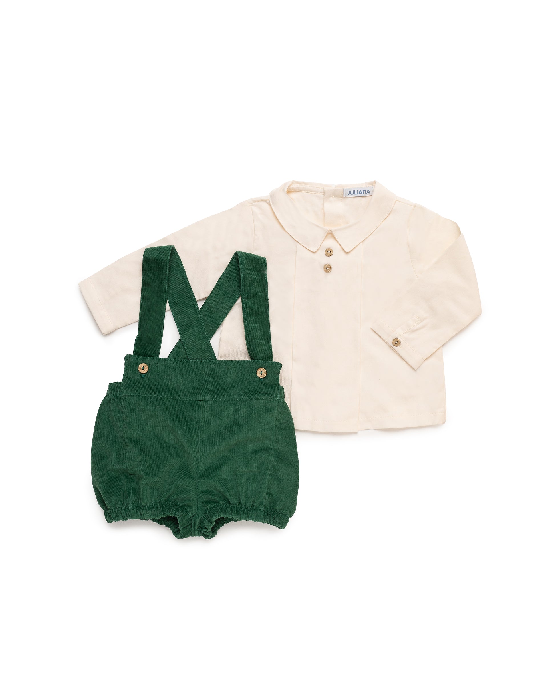 Baby Symphony Dungarees and Shirt