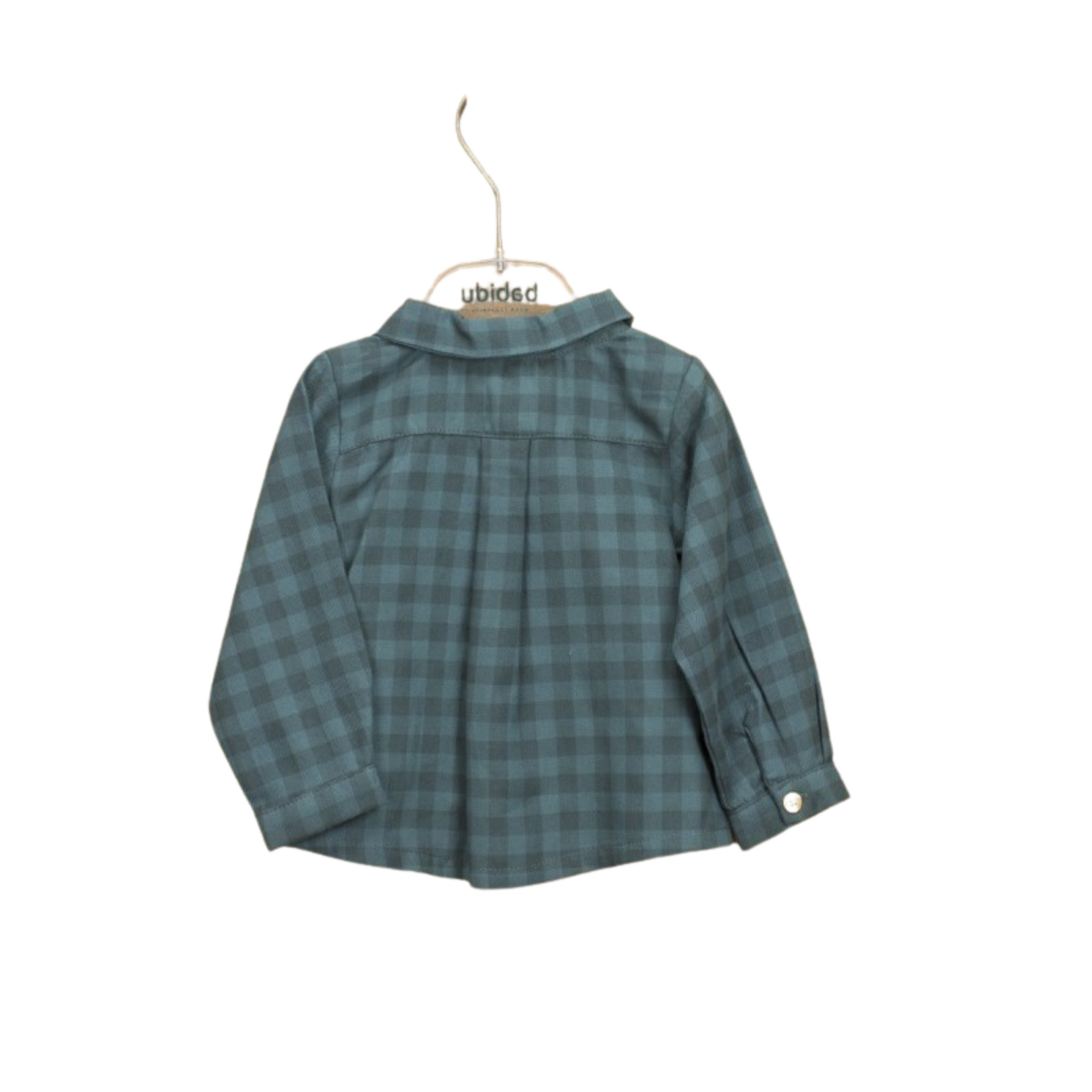 Blue Plaid Shirt for Boys