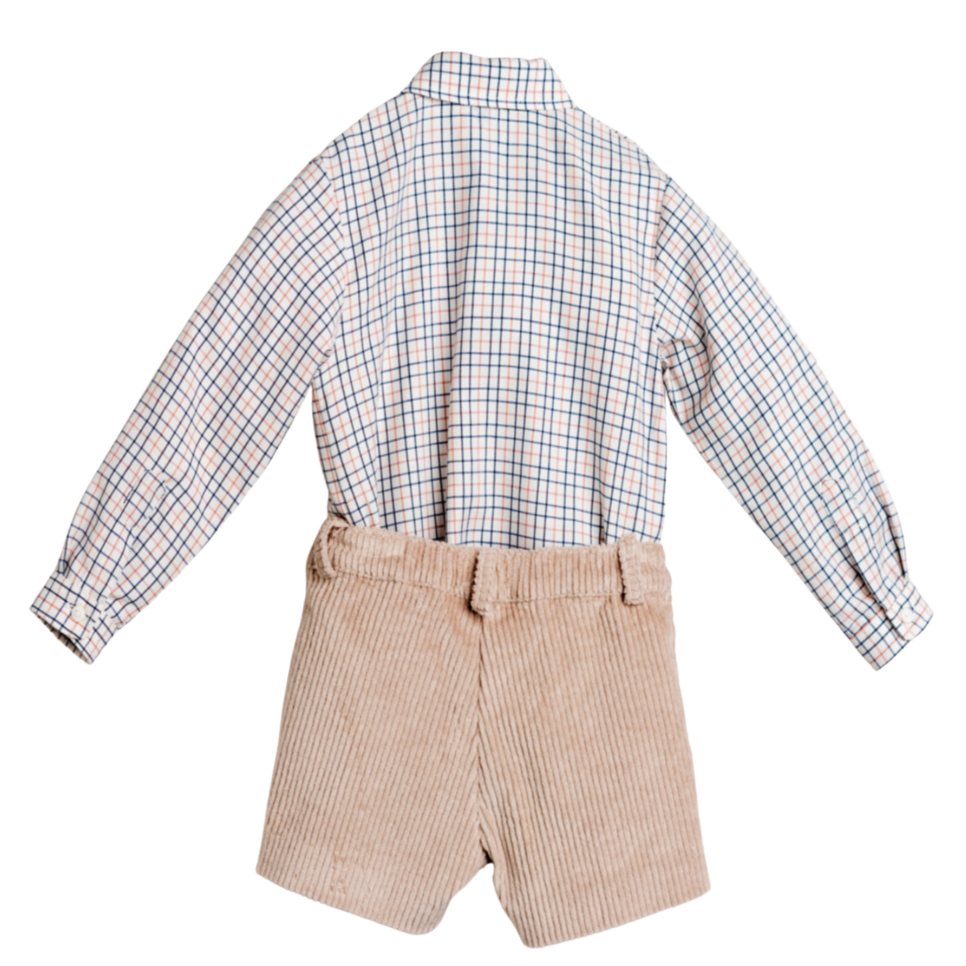 Conjunto Rosa y Gris Niño