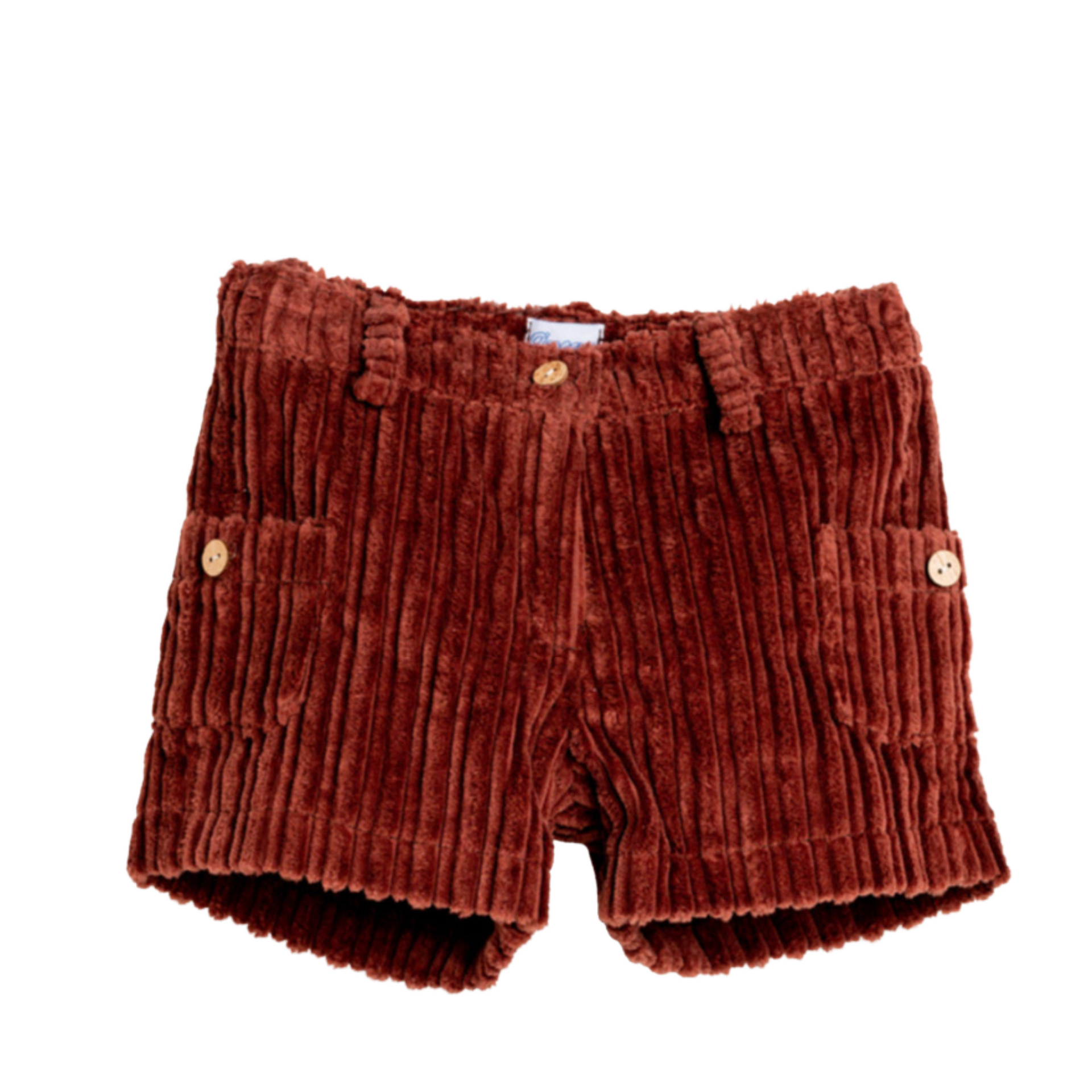 Short Corduroy Tile Boy