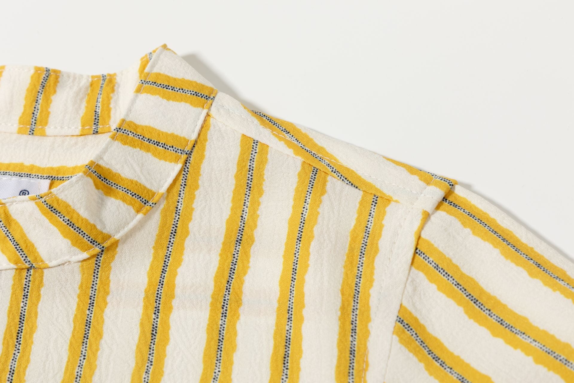 Yellow Striped Outfit for Boys