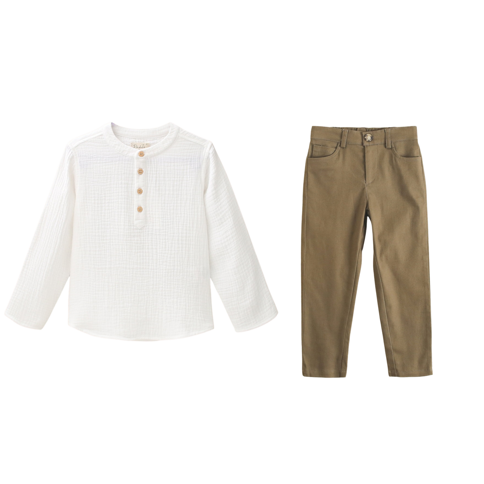 Boy's Green Hunting Outfit